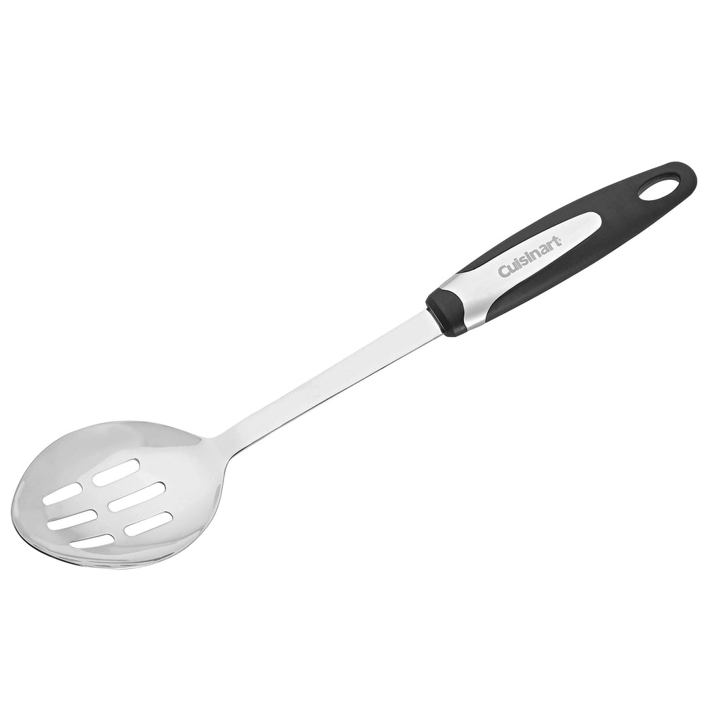Soft Touch Slotted Spoon - Stainless Steel