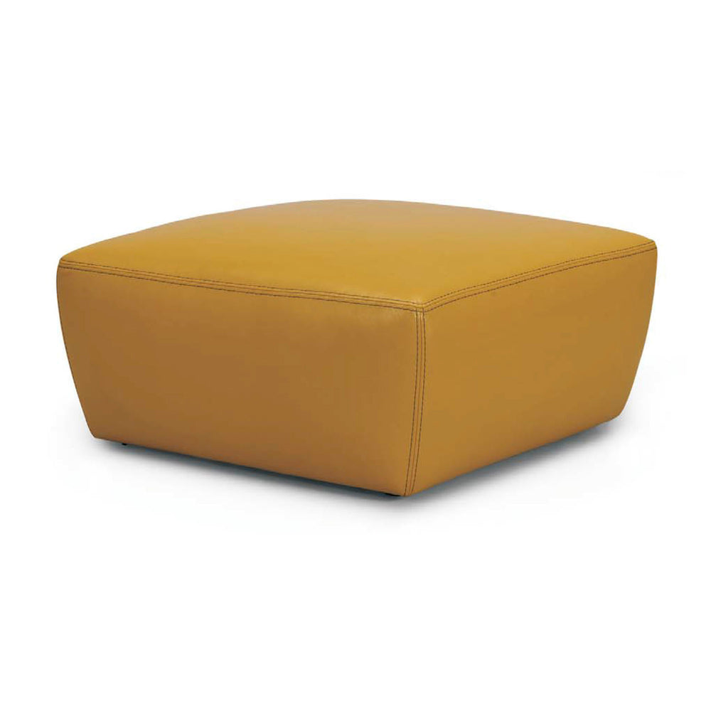 Tappered Ottoman - Leather