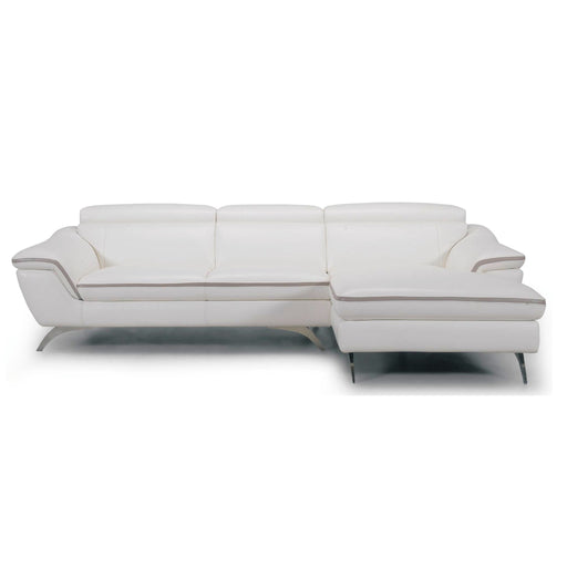 Purivian Leather 3 Seater with Chaise
